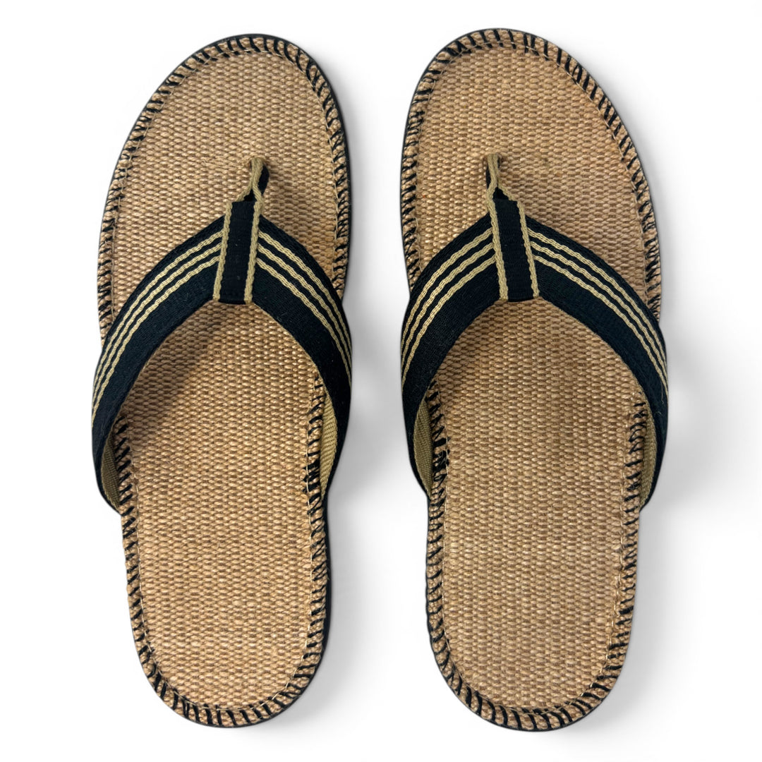 Delano - Nature's Weave Mens Jute Sandals