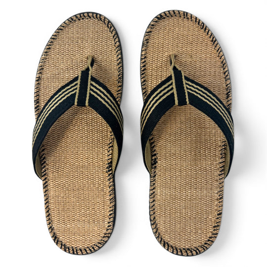 Delano - Nature's Weave Mens Jute Sandals
