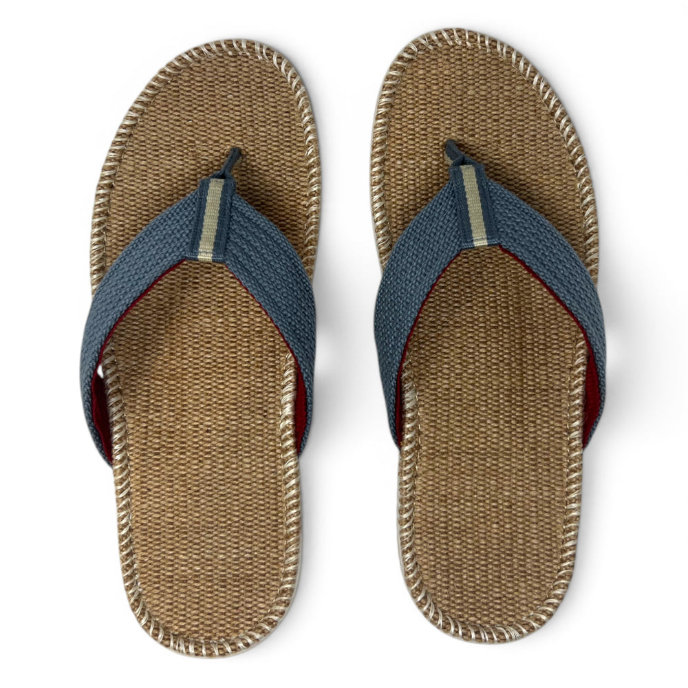 Eden Blue - Nature’s Weave Mens Jute Sandals