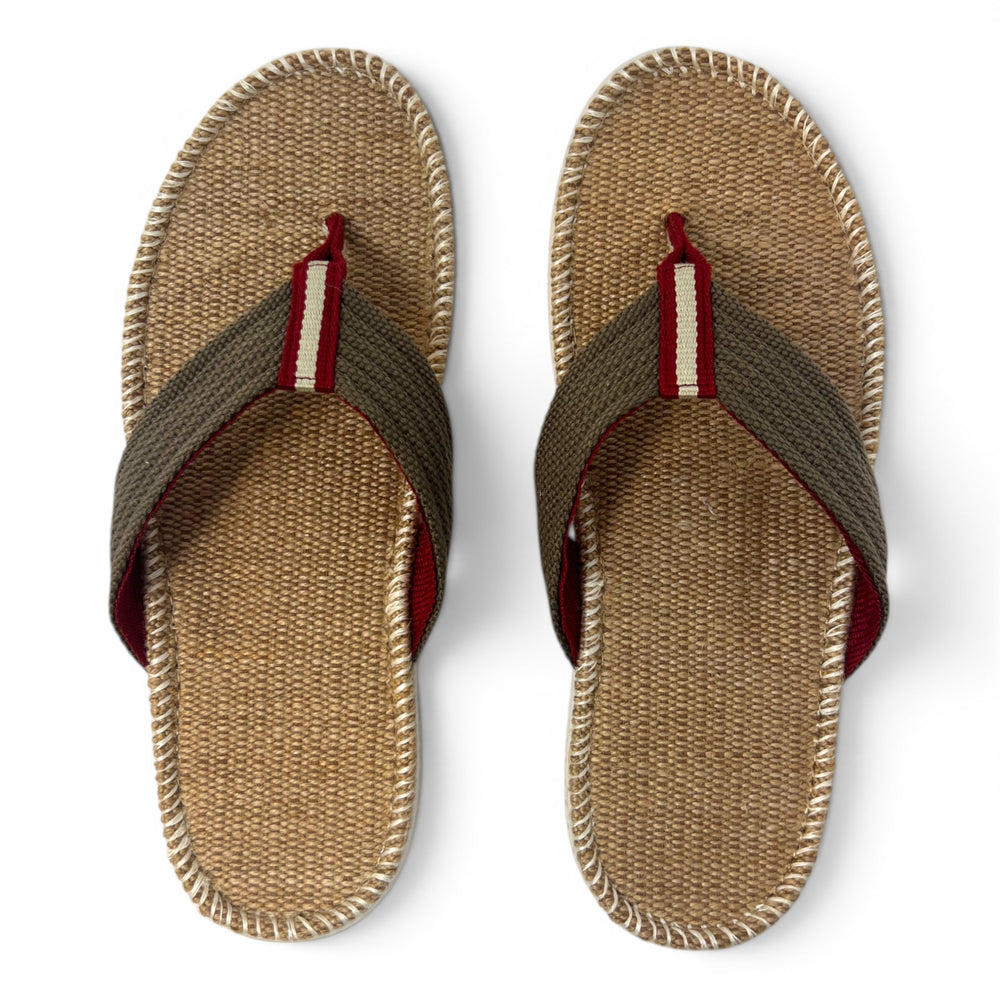 Eden Fatigue - Nature’s Weave Mens Jute Sandals