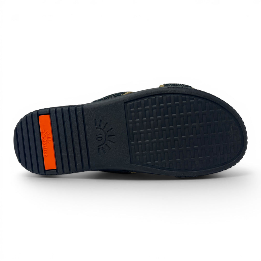 Marlin Black - Nature’s Weave Mens Jute Slides